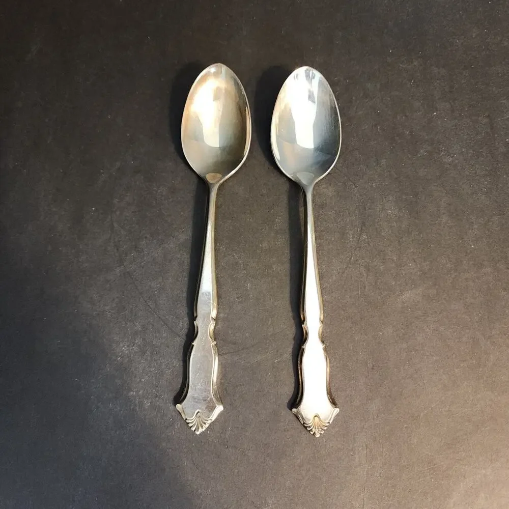 International Deepsilver Silverplate CHADWICK Teaspoons 6